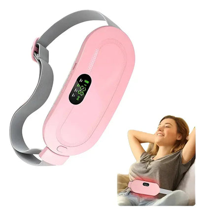 CINTURON CON CALOR Y MASAJE PARA COLICOS